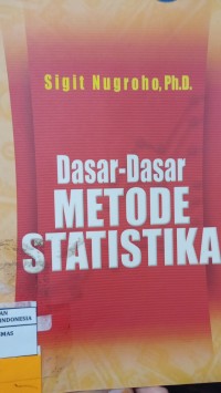 Image of Dasar-Dasar Metode Statistika