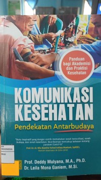 Image of Komunikasi Kesehatan; Pendekatan Antarbudaya