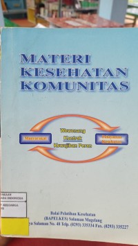 Image of Materi Kesehatan Komunitas