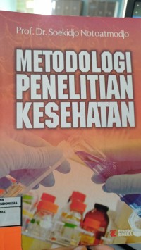 Image of Metodologi Penelitian Kesehatan