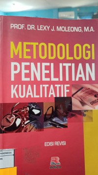 Image of Metodologi Penelitian Kualitatif