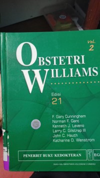 Image of Obstetri Williams Edisi 21 Vol 2