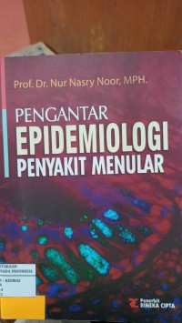 Image of Pengantar Epidemiologi Penyakit Menular