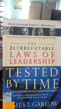 Image of The 21 Irrefutable Laws of Leadership